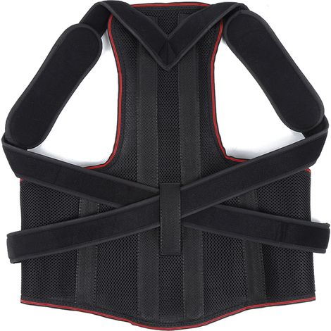 Soutien lombaire, fixation, correction de la cyphose, corset dorsal pour adultes et enfants (M) (1/5)