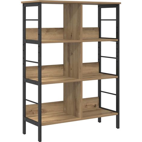 Étagère Chêne artisanal 82 x 32 x 112 cm Bois d'ingénierie (1/5)