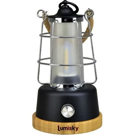 Lanterne sans fil LED WILDY H23cm (1/8)