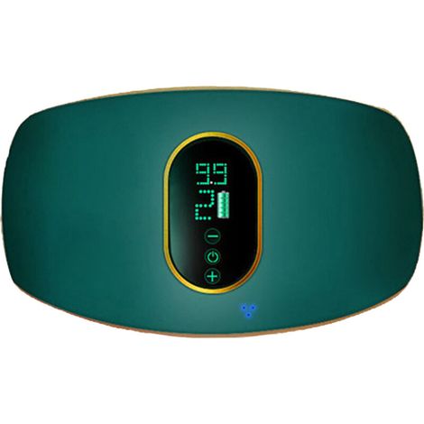 Ceinture abdominale haute fréquence vibration - Pétrissage uniforme USB - Infrarouge lointain - Amincissement vert-DOU