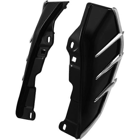 Bandes de garniture de protection thermique/diffuseur pour motos compatibles avec les scooters de tourisme, de route, les motos de route et les scooters électriques FLHX 2009-2017. (1/5)