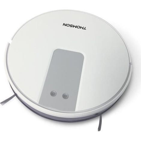 THOMSON - THVC204BC - Aspirateur Robot - Navigation Aléatoire - 100/120min Autonomie - 3 modes de nettoyage - 0,6L poussière (1/4)