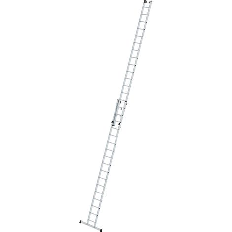 Günzburger Steigtechnik Echelle coulissante à corde 2nombre de barreaux avec traverse standard 2 x 17 barreaux - 011717 (1/4)