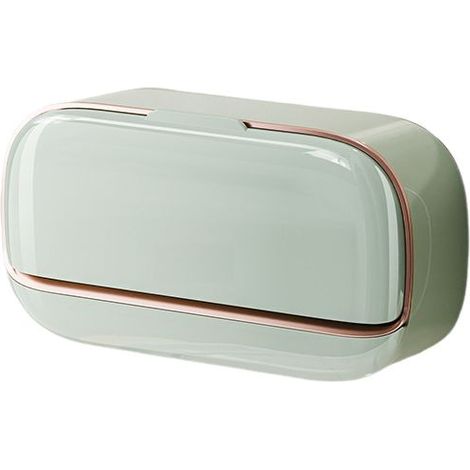 Grüne Seifenschale, 5.323.912,3 cm, 1 Stück, Wandmontage ohne Bohren, hochwertige Ausführung für Badezimmer/Toilette. (1/5)