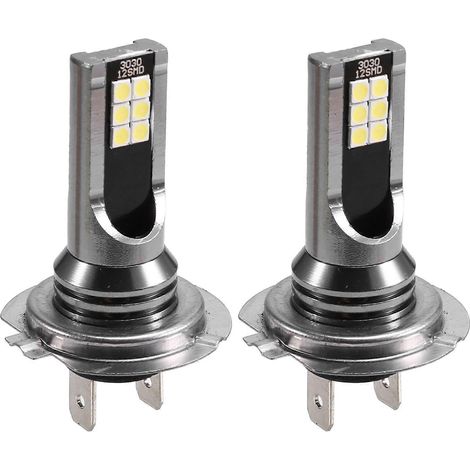 Packung mit 2 Mini-H7-Hochleistungs-LED-Lampen für Motorrad-, Quad-, SSV- und UTV-Scheinwerfer. (1/5)