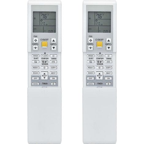 2 télécommandes pour Daikin Arc452a9 Arc452A10 ARC452A4 Arc452A1 Arc452a2 ARC452A3 ARC452A5 ARC452A6 ARC452A7 Arc452A8 (1/5)