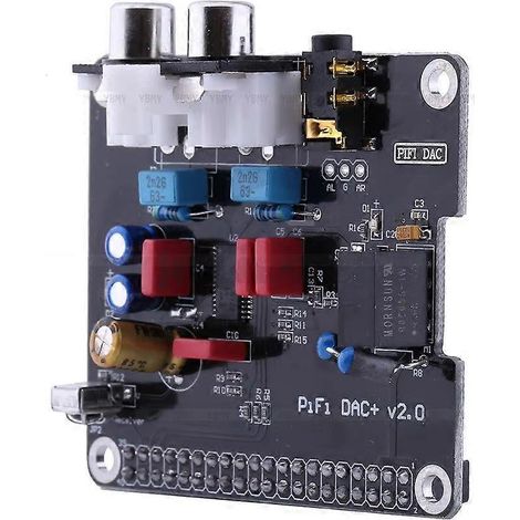Hi-Fi PCM5122 DAC-Audiokarte, I2S-Schnittstelle, 384 kHz, mit LED-Anzeige für Raspberry Pi 2/3/B+ und Arduino (1/5)
