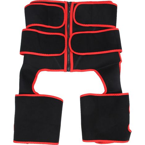 Ceinture De Compression 3 En 1 - Tissu Sbr Ajustable - Pour Fitness Et Quotidien - Taille 2xl 3xl (1/5)