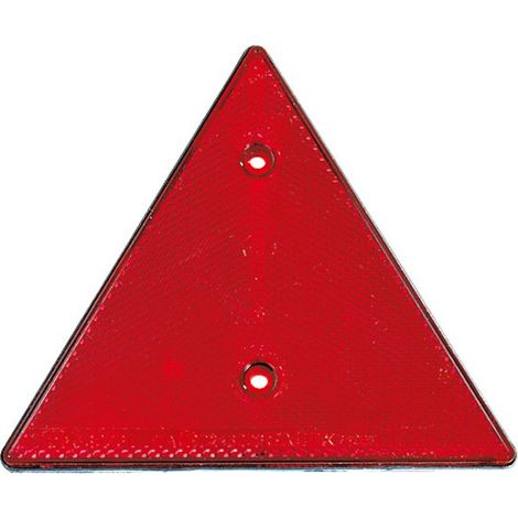 Triangle réfléchissant pour remorque – Dimensions 42 x 42 x 42 cm – Plastique durable – Conforme aux normes de sécurité routière – CEA