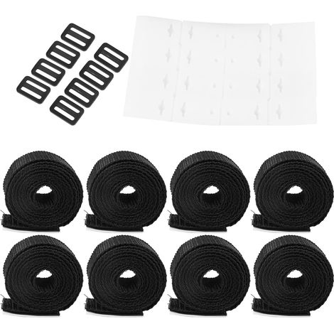 Kit di fissaggio per avvolgitore di copertura solare – righello in plastica per piscina – avvolgitore di copertura – per piscine fuori terra (1/5)
