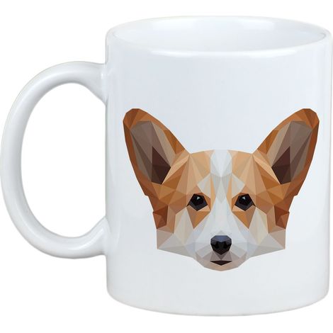 Pembroke Welsh Corgi - taza con una foto y la inscripción perro geométrico Art-Dog (1/5)