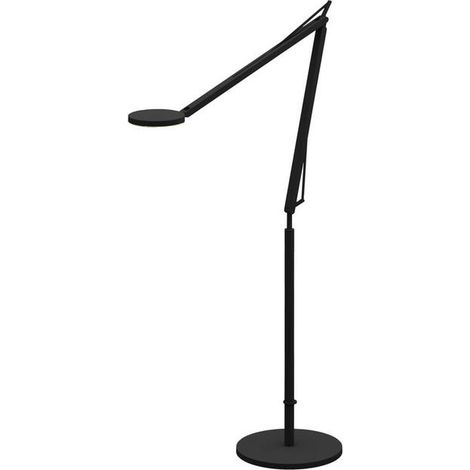 [GEBRAUCHT] B-Ware Grau Stehleuchte Leseleuchte Led John Schwarz Dimmbar Glas Metall Flexibel Touch (1/2)