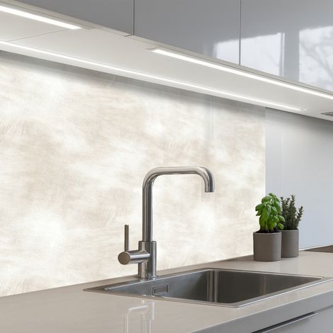 Kitchen Splashback Subtle - Texture - Beige 80x60 cm