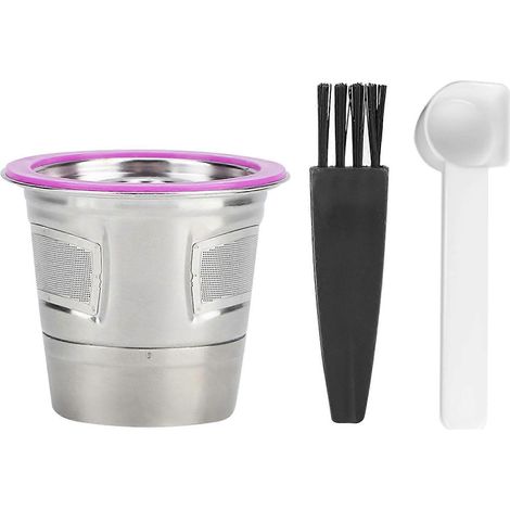Dosette Café Réutilisable en Acier Inoxydable, Accessoire Machine à Café Keurig, Filtre à Café Durable et Écologique (1/5)