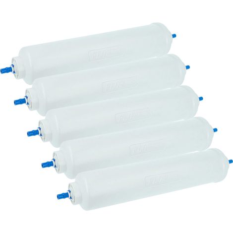 vhbw 5x Wasserfilter Filterkartusche Filter kompatibel mit LG GW-L227BLQV, GW-L227BLQA, GW-L227BTQV, GW-L227HLQA, GW-L227HKQV, GWL227HBQA Kühlschrank