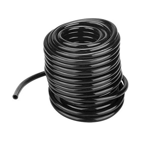 Tuyau d'irrigation de 10 m, tuyau d'irrigation goutte à goutte, tuyau agricole, tuyau de raccordement de micro-irrigation en PVC, pour pelouse, jardin, voiture, lavage de sol (50 m) (1/5)