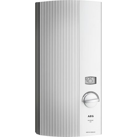 AEG Durchlauferhitzer DDLE LCD 222394 weiß, 18/21/24/kW, 400 V, elektronisch (1/5)