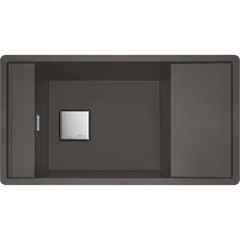 Franke Fresno - Lavabo in fragranite FSG 611-88, 88x50 cm, grigio ardesia 114.0720.013