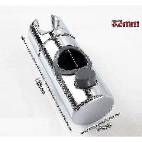 Support universel pour pommeau de douche avec ventouse - Fixation murale remplaçable pour douchettes et curseur réglable (Modèle YKY416)
