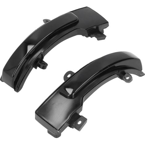 2x Dynamische Blinker für Außenspiegel, getöntes Glas, Austauschset für vorne/hinten für Mitsubishi Lancer Outlander ASX (1/5)
