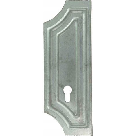 Placa izquierda 1 orificio elementos forjados 63.130 H280XL100 2.5MM