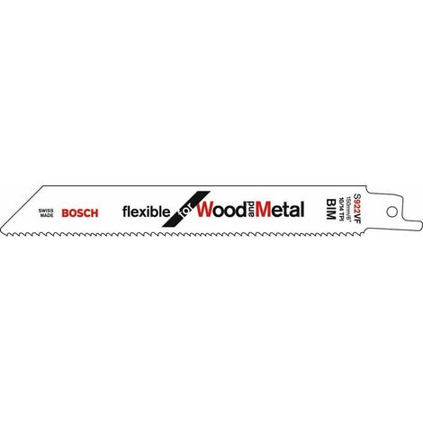 Bosch S922VF 150 mm madera/MET/5 unidades.