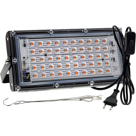 Lampe horticole LED 100 W Spectre complet UV/IR pour croissance optimale Éclairage intérieur professionnel (1/4)