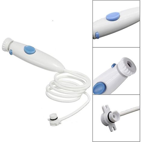 Accessoires pour hydropulseur dentaire : poignée et tuyau d'alimentation de rechange pour Waterpik WP-100 (1/5)