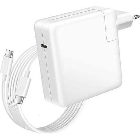Compatible avec le chargeur Pro 14 pouces - Câble USB-C M1 vers M3 96 W + 1,8 m, blanc (1/5)