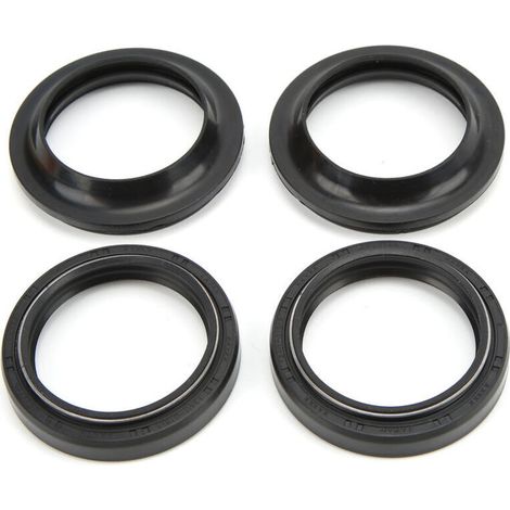Jeffergarden Kit de joints anti-poussière de fourche avant 41 x 53 x 8/10,5 mm, en fluoroélastomère de remplacement pour XVS650 V Star YZF-600R
