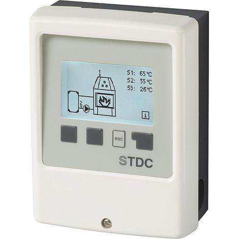 SOREL Temperaturdifferenzregler STDC-V3 Solarregler inkl. 2x Messfühler