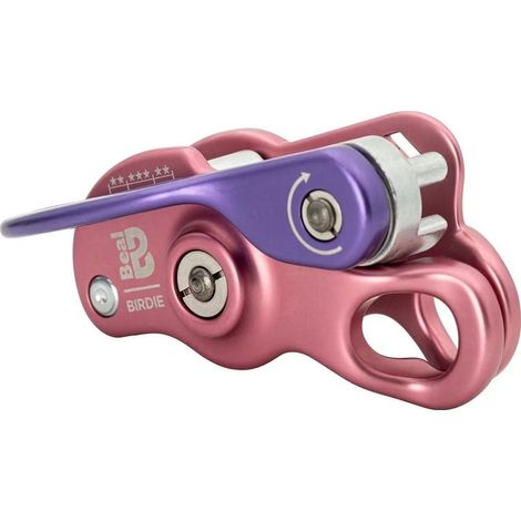 Dispositivo de aseguramiento para escalada Birdie - rosa mate BEAL