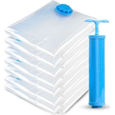 6 vacuum storage bags 4060x2 6080x2 70100x2 (Portable compressor)-AquaForge (1/5)