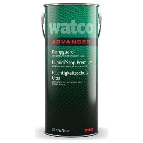 Watco Feuchtigkeitsschutz Ultra, Feuchtigkeitssperre, Pastellweiss 2,5L (1/3)
