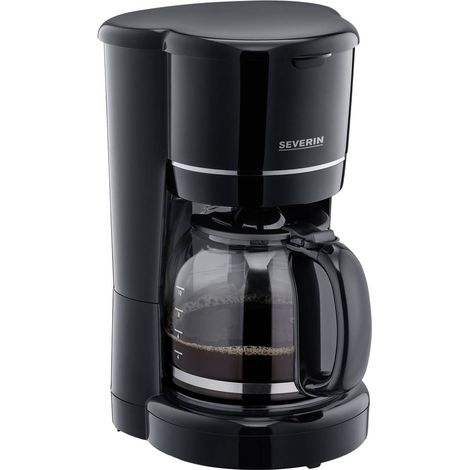 Severin 4320 Macchina per il caffè Nero Capacità tazze=10 Caraffa in vetro, Funzione mantenimento calore (1/5)