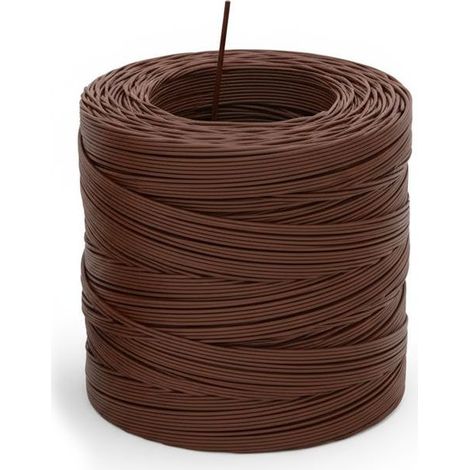 Bobina Filo Marrone 0,40x1 mm Per Legatrice Infaco e Zanon 400mt