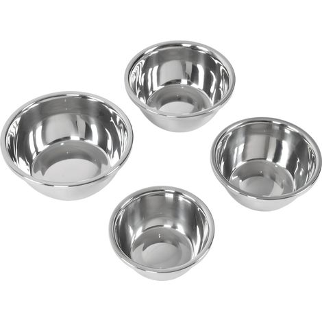 4-teiliges Edelstahl-Rührschüssel-Set, dickwandige Suppenschüssel, antihaftbeschichtet, Küchenutensil zum Kochen (1/5)