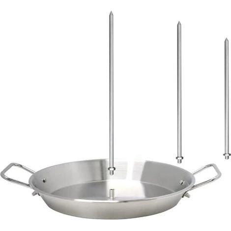 Filiyano-Grille de barbecue en acier inoxydable, broche verticale pour grillades (1/5)