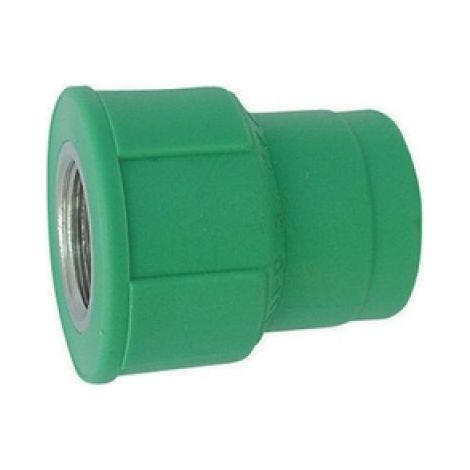 RACCORDO FILETTATO FEMMINA 1/2 x Diam. 20 Grigio