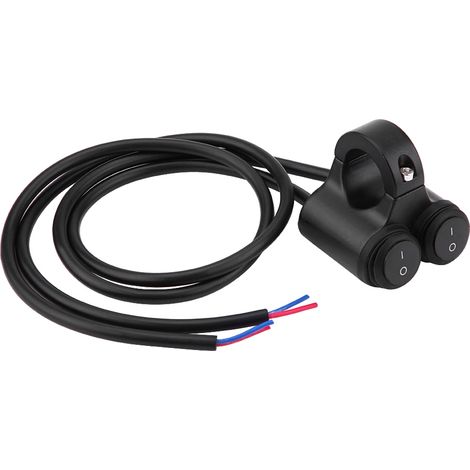 22mm universale moto manubrio faro freno fendinebbia clacson interruttore a doppio pulsante modello B