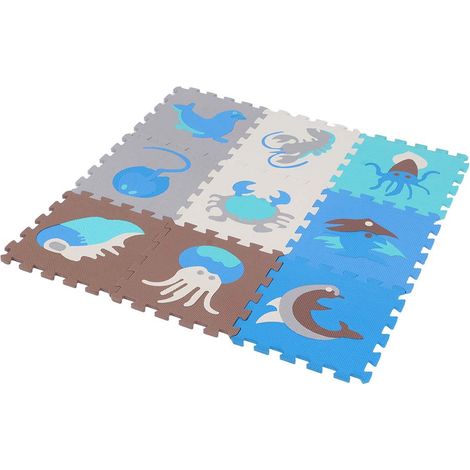 Tapis de jeu EVA pour bébés et enfants, puzzle et tapis d'éveil pour la chambre à la maison (1/5)