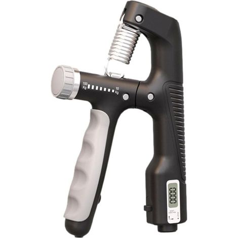 Hand trainer with grip strength indicator (10–100 kg), adjustable grip strength trainer with counter (1/5)