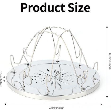 Tostadora de camping, tostadora plegable de 4 rebanadas para estufa de gas, tostadora portátil para familias, ideal para picnics al aire libre. (1/4)