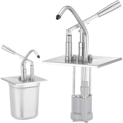 Couvercle Inox avec Distributeur pour Bacs GN 1/6 276x165mm - Hendi (1/5)