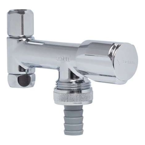 Grohe Eurocube Eckventil DN 15, Chrom Wandanschluss 1/2", Abgang 3/8", Markierung neutral (1/10)