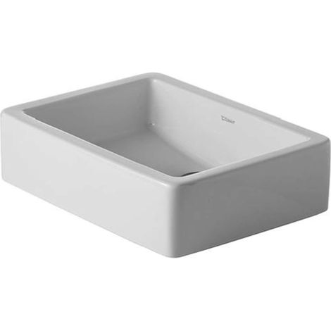 Lavabo da appoggio VERO senza troppopieno B 50x38cm geschl o hole we (1/5)