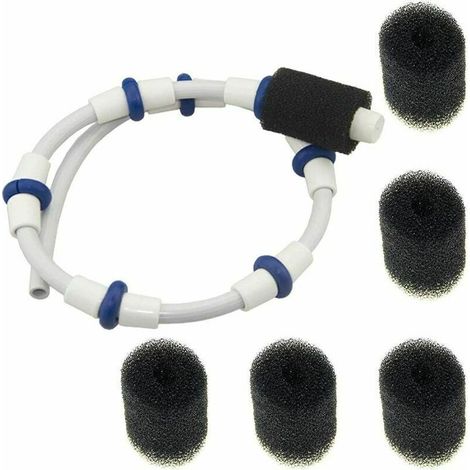 - Tentacule complète Adaptable pour Polaris 280 380 180 Tuyau de Balayage B5 Queue + 5 mousses + 1 Pinces de Fixation (1/5)