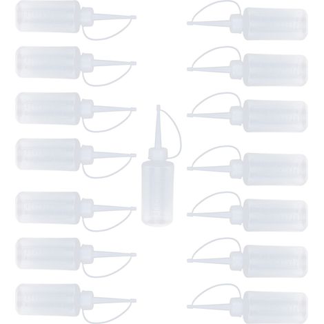 Bidon d'huile de 120 ml, distributeur d'huile pour machines à coudre, bidon d'huile vide, distributeur d'huile avec bec verseur, bidon d'huile avec couvercle. (1/5)