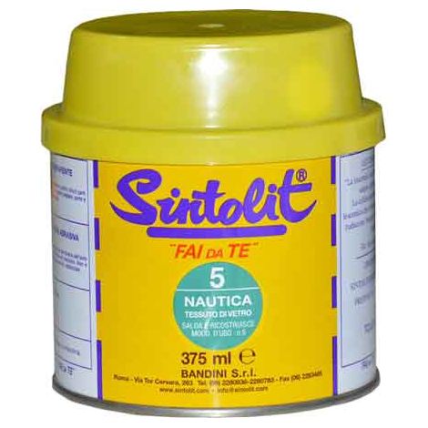STUCCO PER NAUTICA 'VETRIFICATO' 375 ml - SINTOLIT