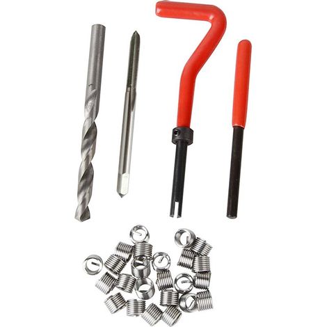 Kit de réparation de filetage métrique 30 pièces, M3 M4 M7 M9 M11, outil de bobine professionnel pour voiture M3 x 0,5 (1/5)